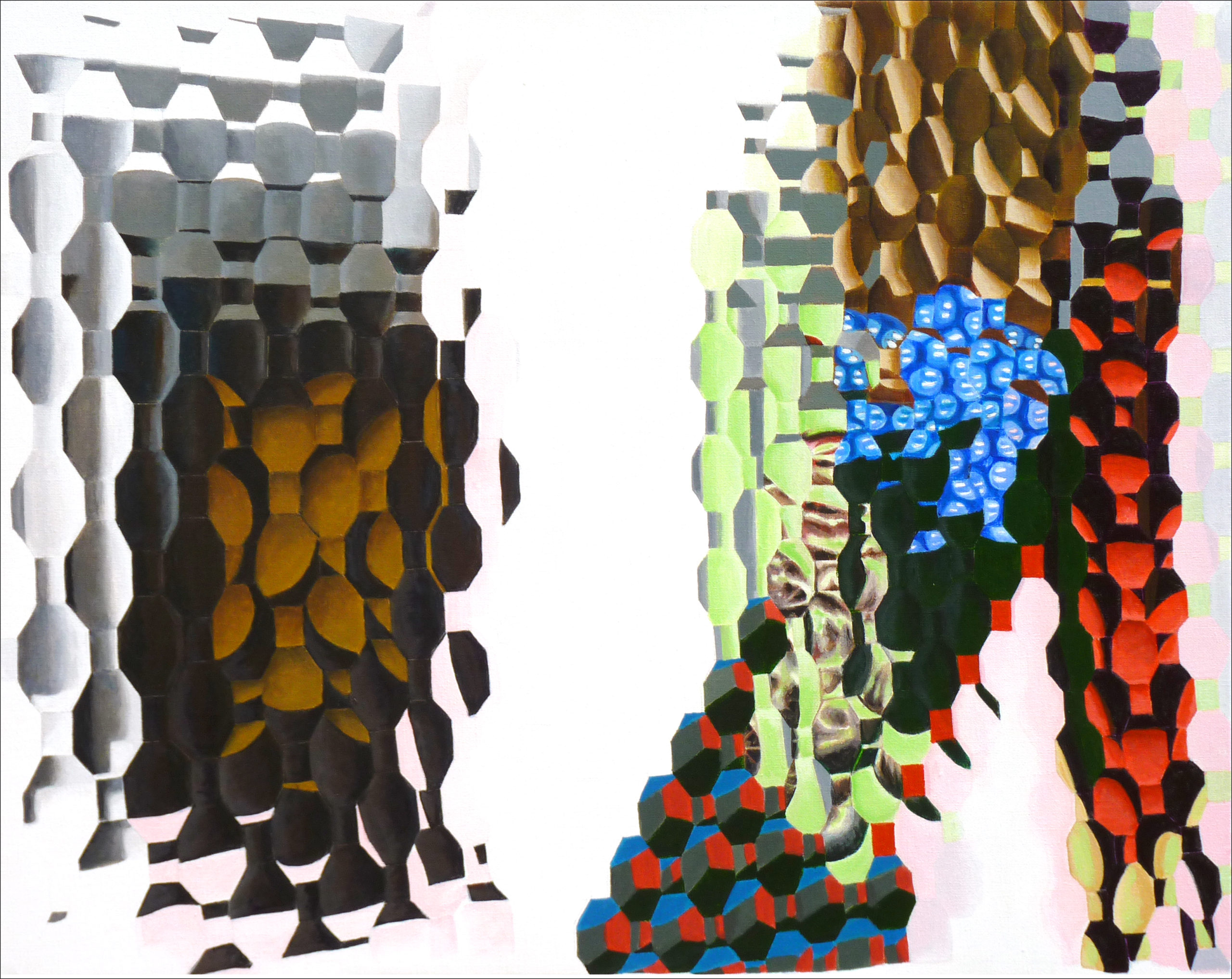 無相系列之17－瞬之間2016 92x73cm