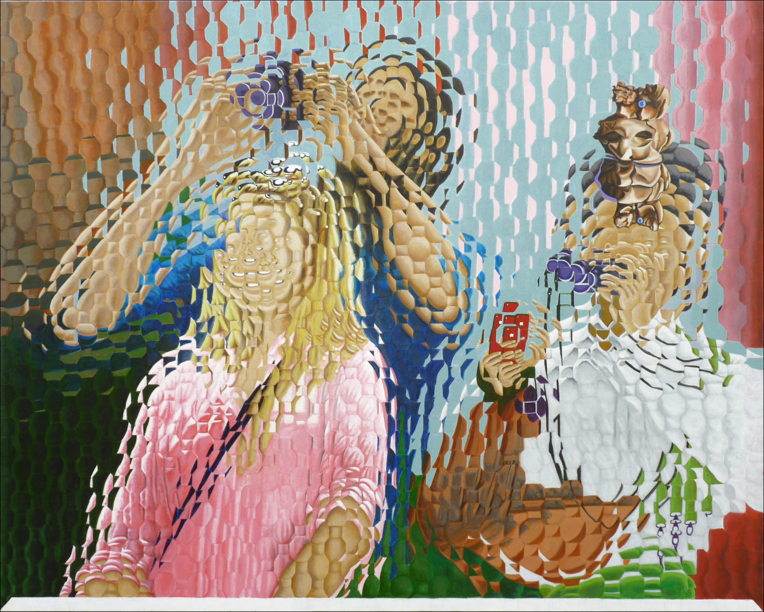 無相系列之22－開拍了 162x130cm 2018